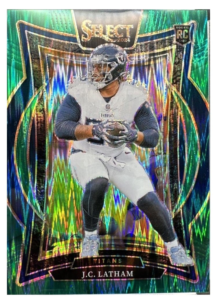 2024 Panini Select Base Set J.C. Latham #11 card