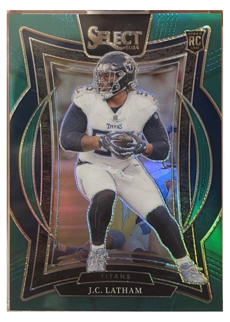 2024 Panini Select Base Set J.C. Latham #11 card