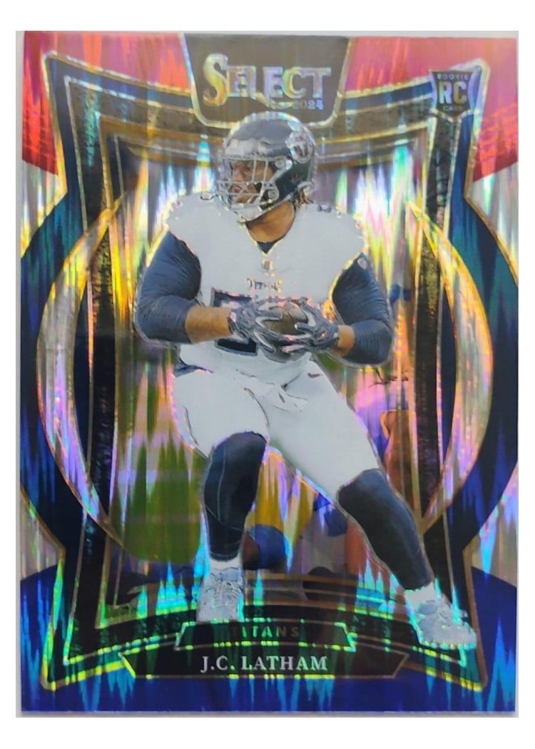 2024 Panini Select Base Set J.C. Latham Red Mojo #11 card