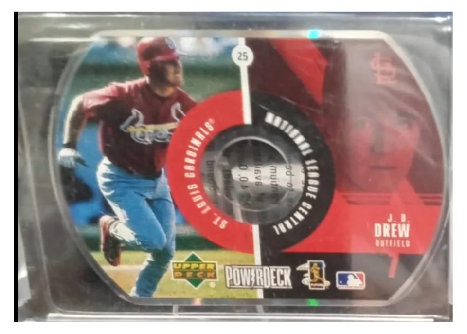 1999 Upper Deck PowerDeck J.D. Drew #25 card