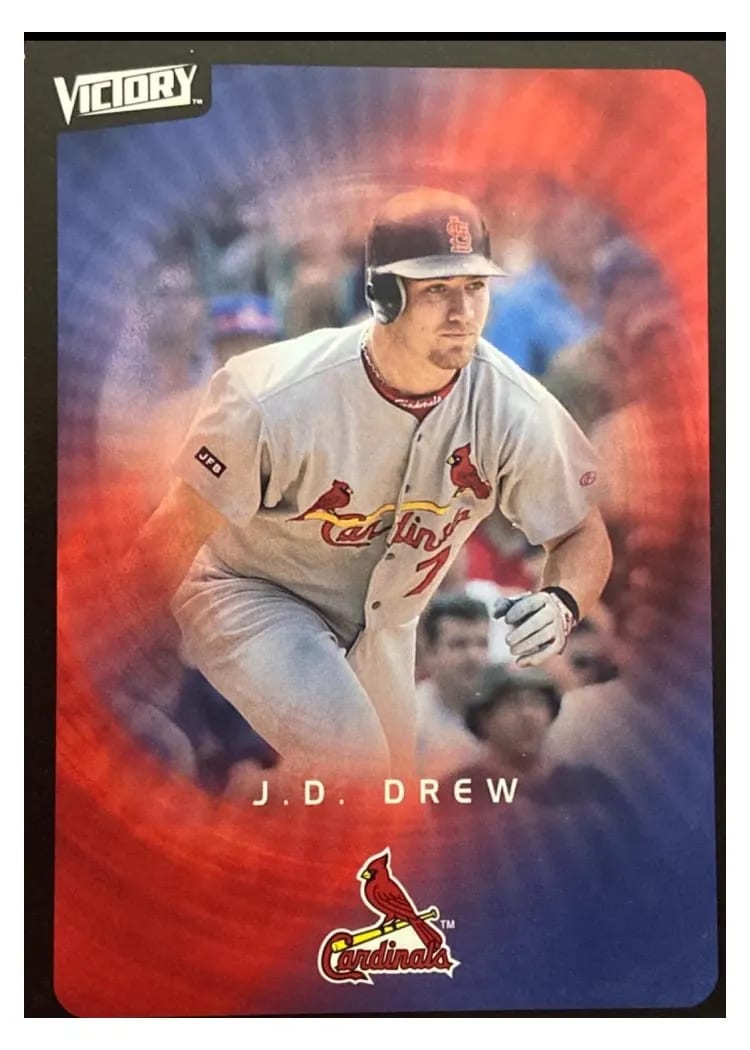 2003 Upper Deck Victory J. D. Drew #85 card