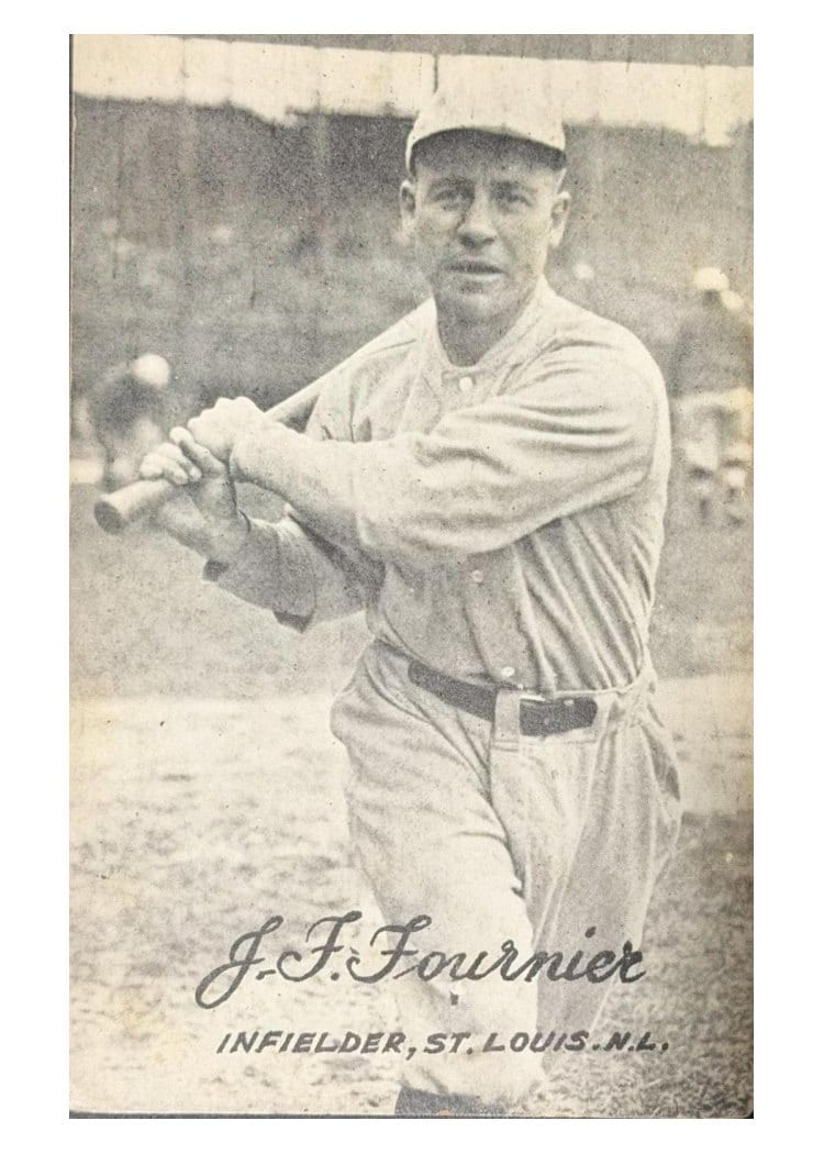1921 Exhibits J. F. Fournier card