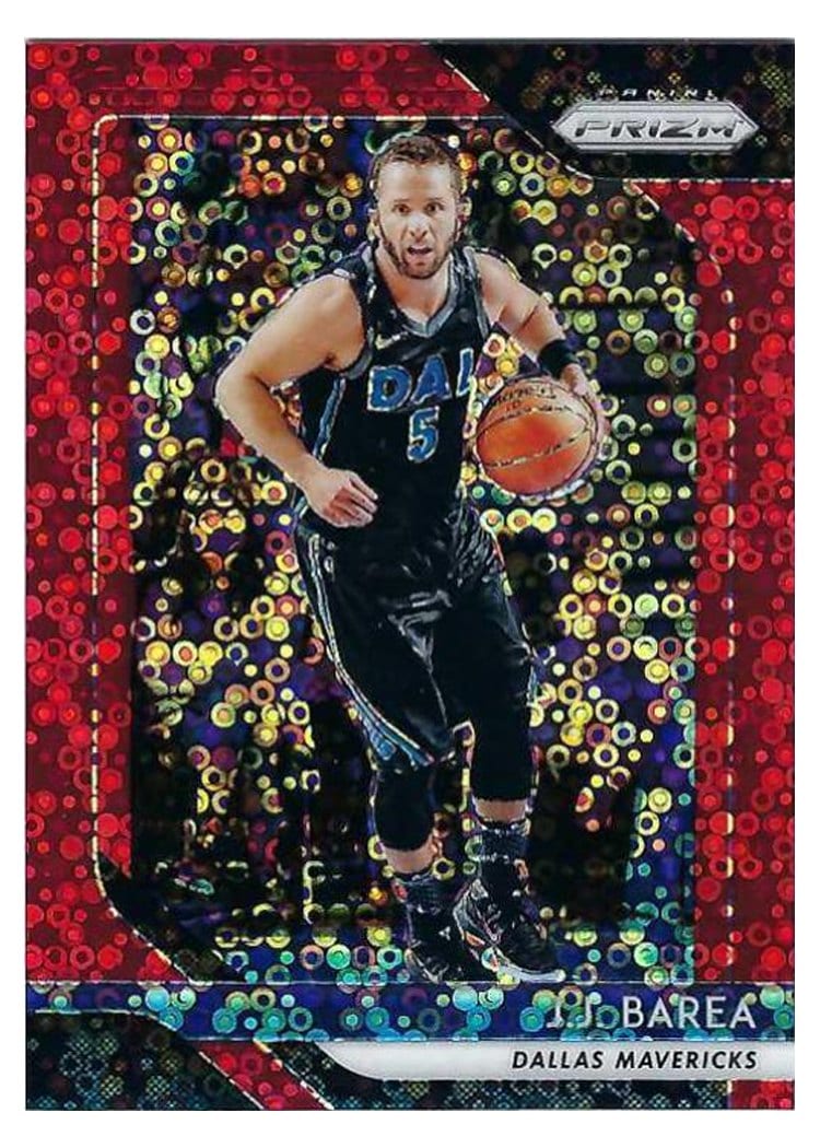 2018-19 Panini Prizm Base Set J.J. Barea Fast Break Prizm Red #270 card