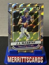 2024 Donruss The Rookies J.J. McCarthy #TR-1 card
