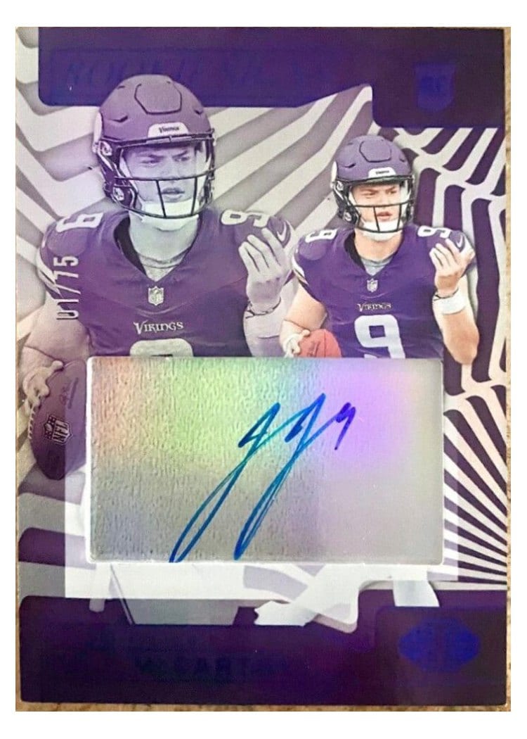 2024 Panini Illusions Rookie Signs J.J. McCarthy #2