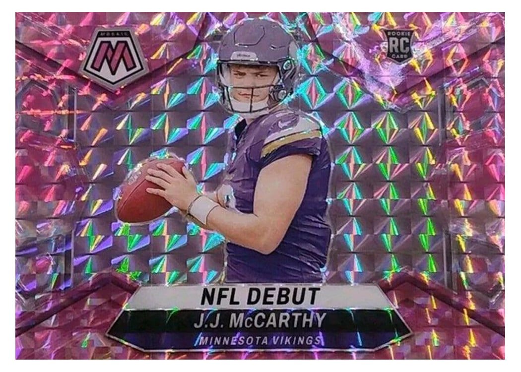 2024 Panini Mosaic J.J. McCarthy #275 card