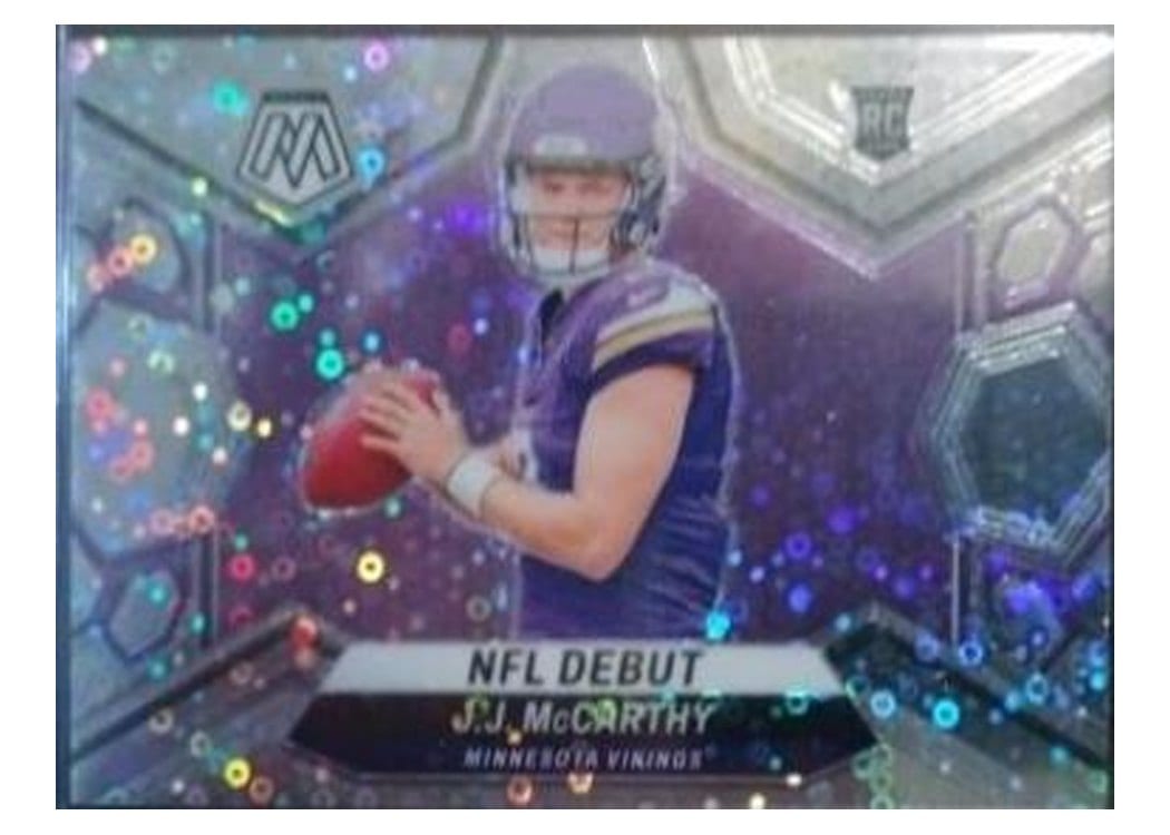 2024 Panini Mosaic J.J. McCarthy #275 card