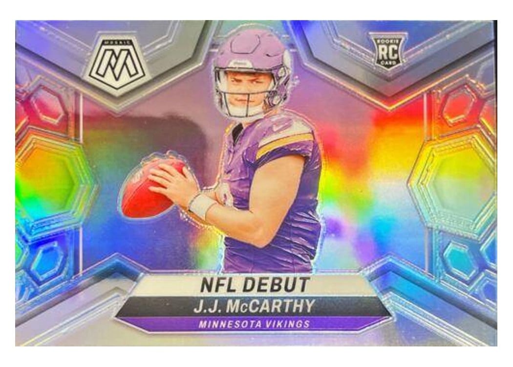 2024 Panini Mosaic J.J. McCarthy #275 card