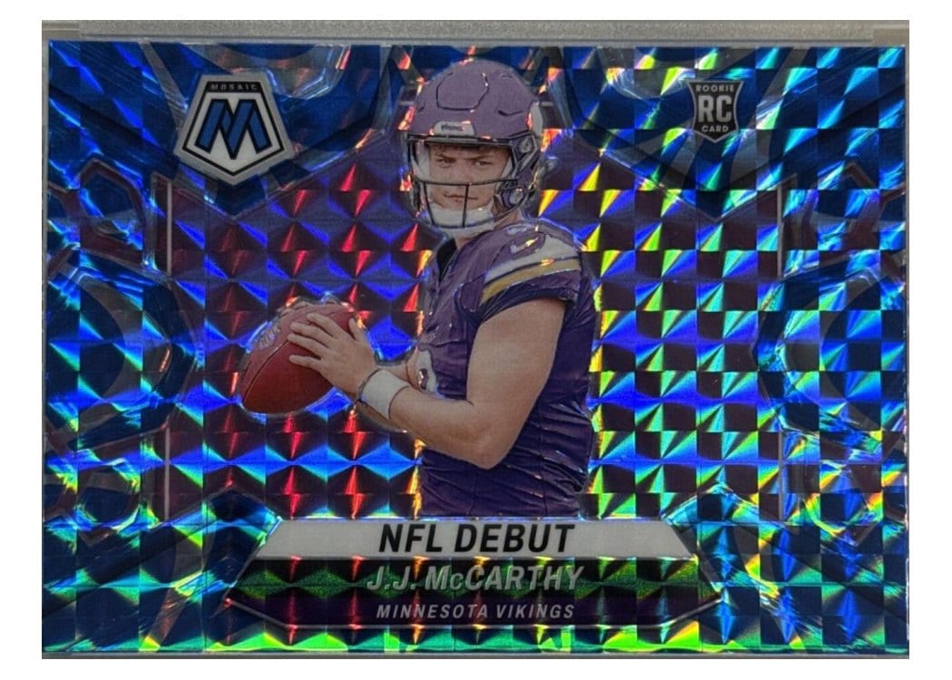 2024 Panini Mosaic J.J. McCarthy #275 card