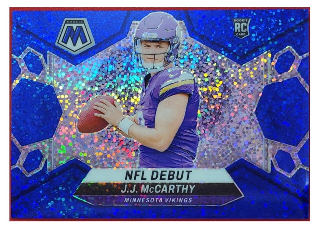 2024 Panini Mosaic J.J. McCarthy #275 card