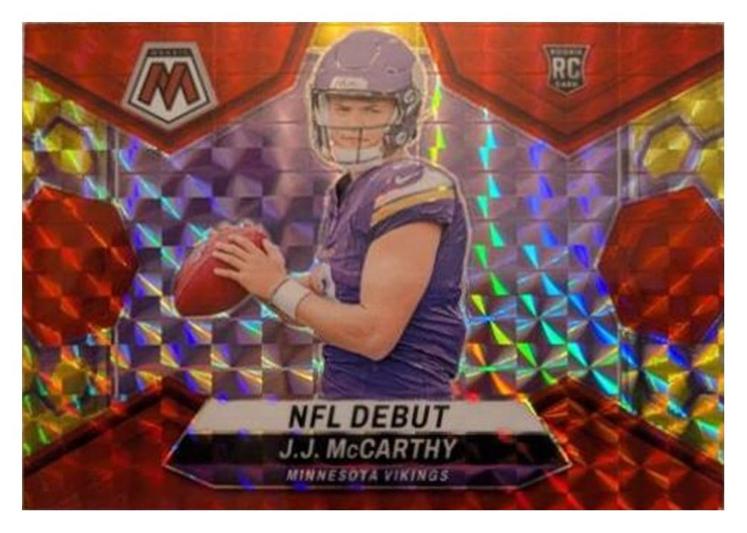 2024 Panini Mosaic J.J. McCarthy #275 card