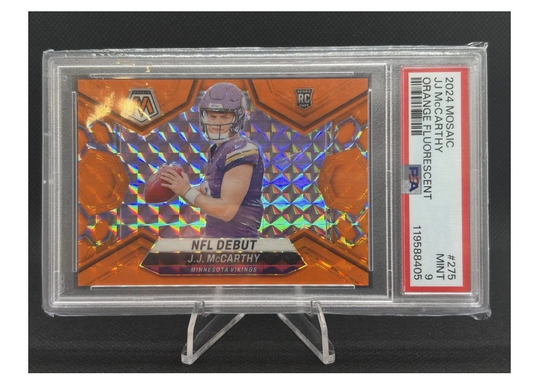 2024 Panini Mosaic J.J. McCarthy #275 card