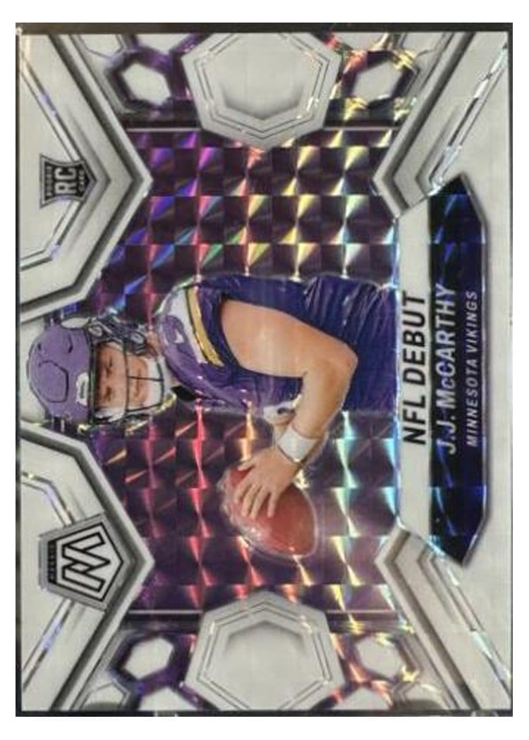 2024 Panini Mosaic J.J. McCarthy #275 card
