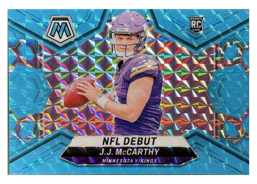 2024 Panini Mosaic J.J. McCarthy #275 card