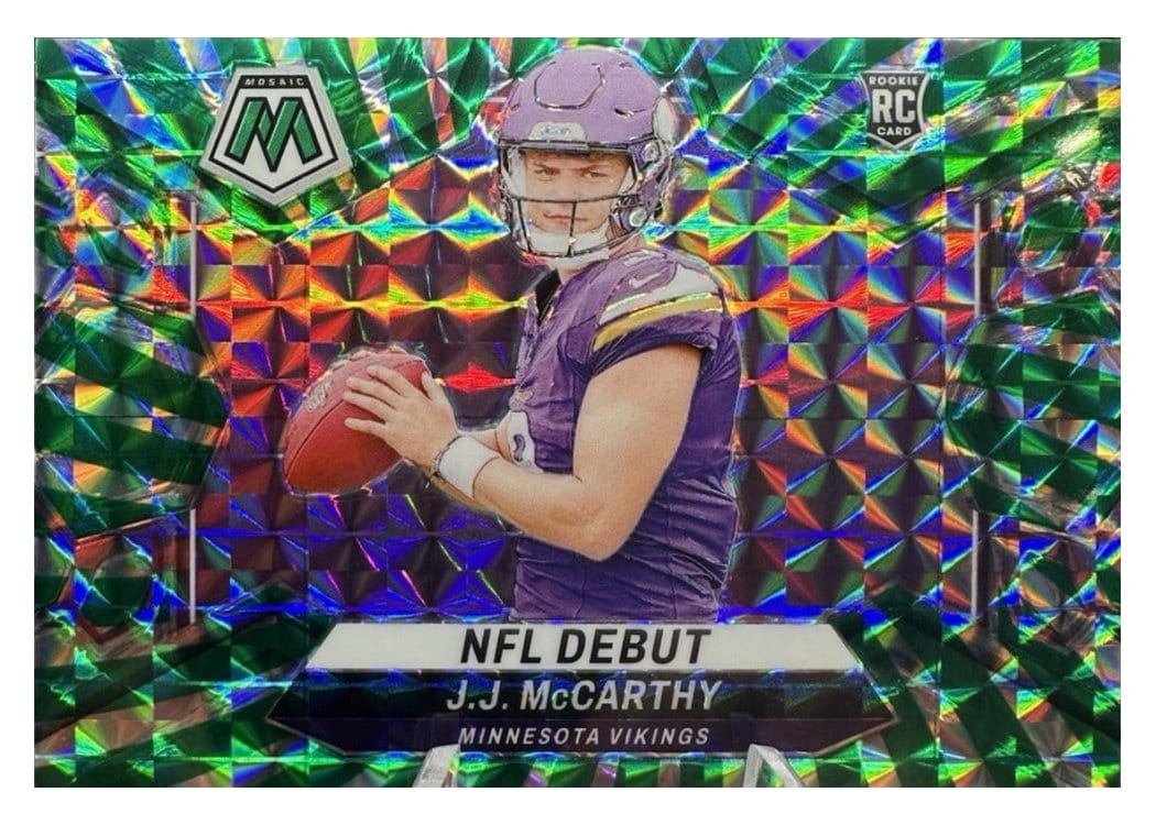 2024 Panini Mosaic J.J. McCarthy #275 card