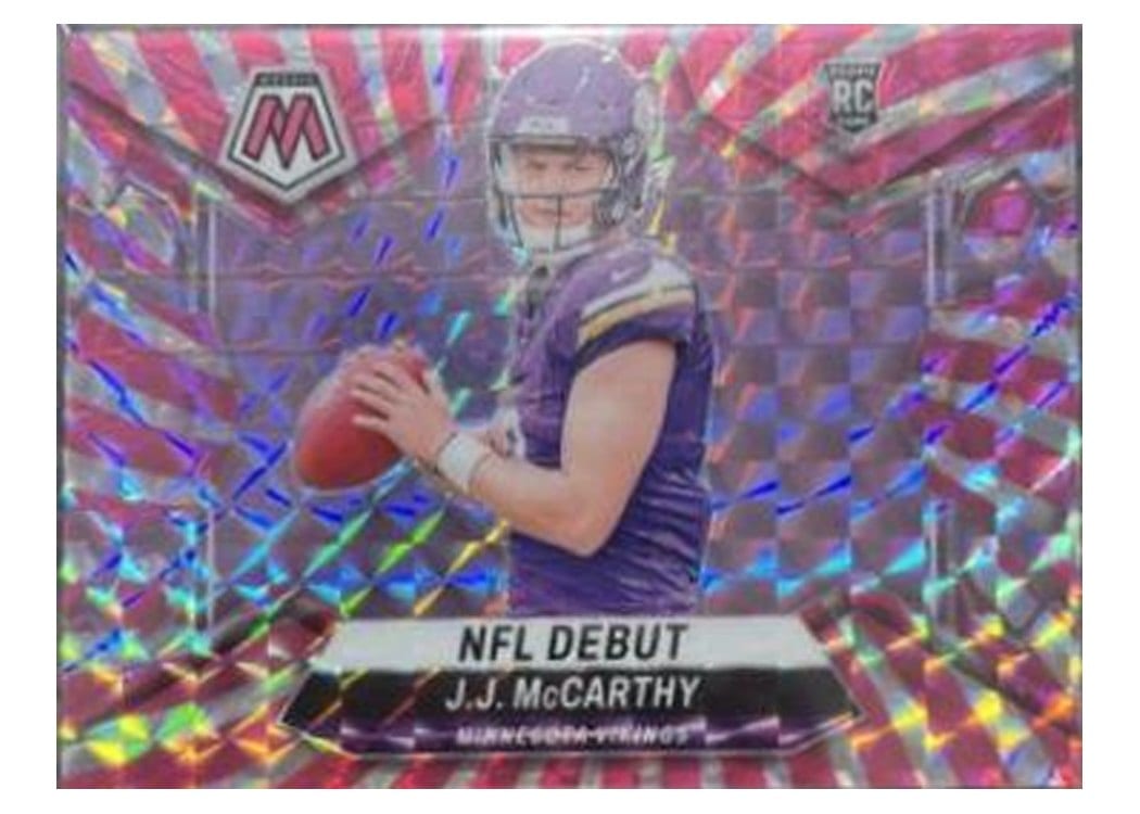 2024 Panini Mosaic J.J. McCarthy #275 card