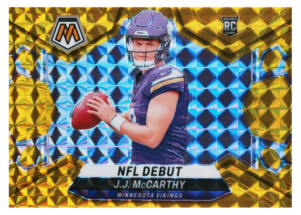 2024 Panini Mosaic J.J. McCarthy #275 card
