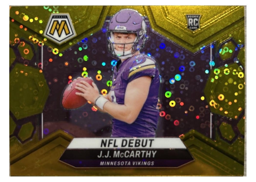 2024 Panini Mosaic J.J. McCarthy #275 card