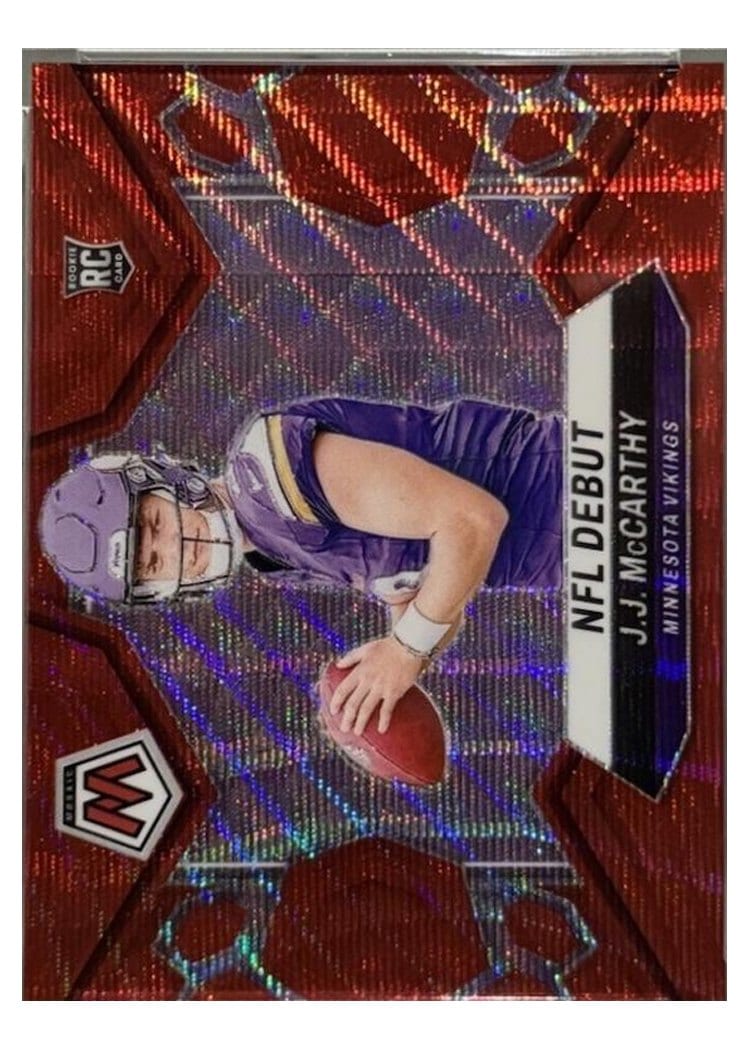 2024 Panini Mosaic J.J. McCarthy #275 card