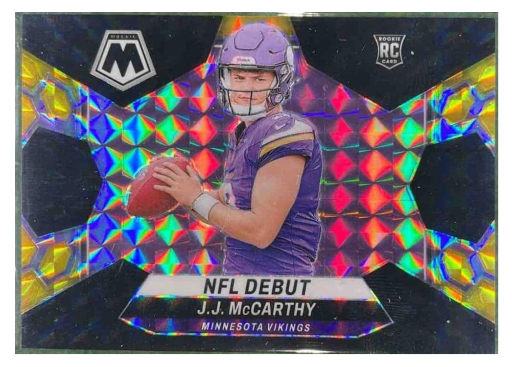 2024 Panini Mosaic J.J. McCarthy #275 card