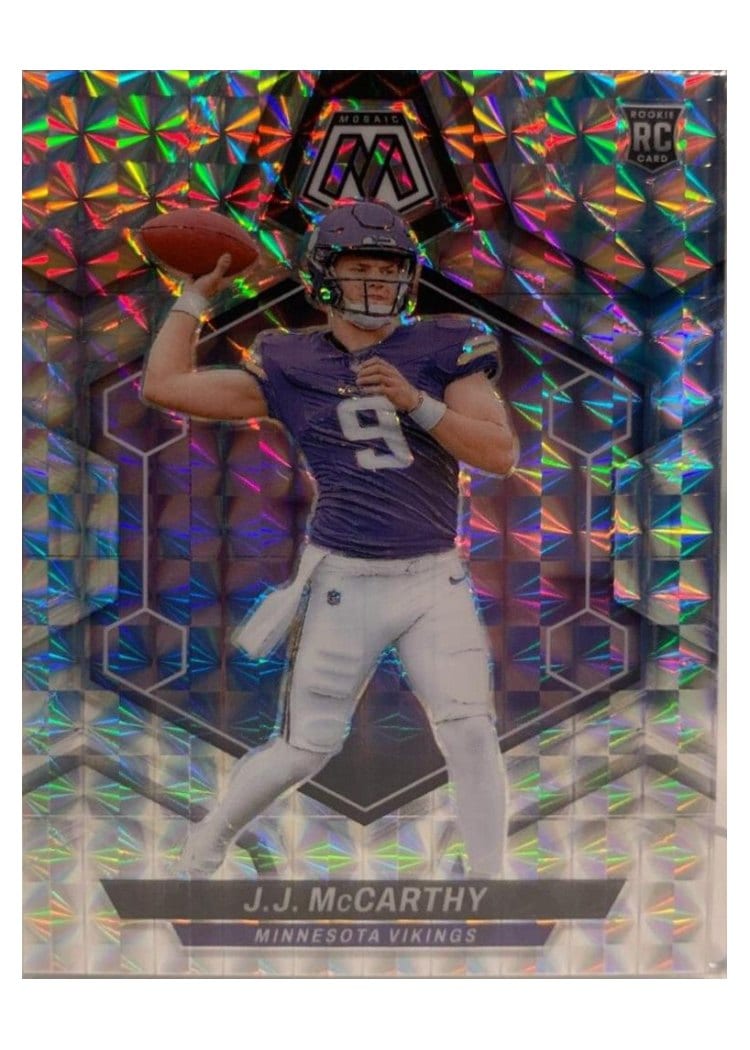 2024 Panini Mosaic Base Set J.J. McCarthy #310 card