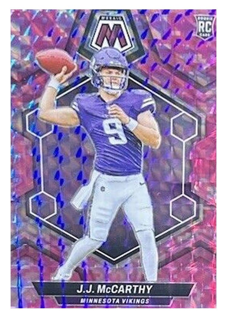 2024 Panini Mosaic Base Set J.J. McCarthy #310 card