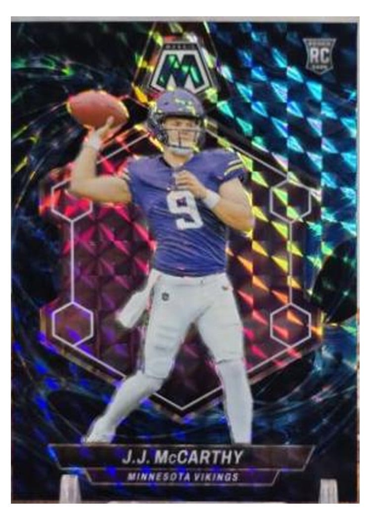 2024 Panini Mosaic Base Set J.J. McCarthy #310 card