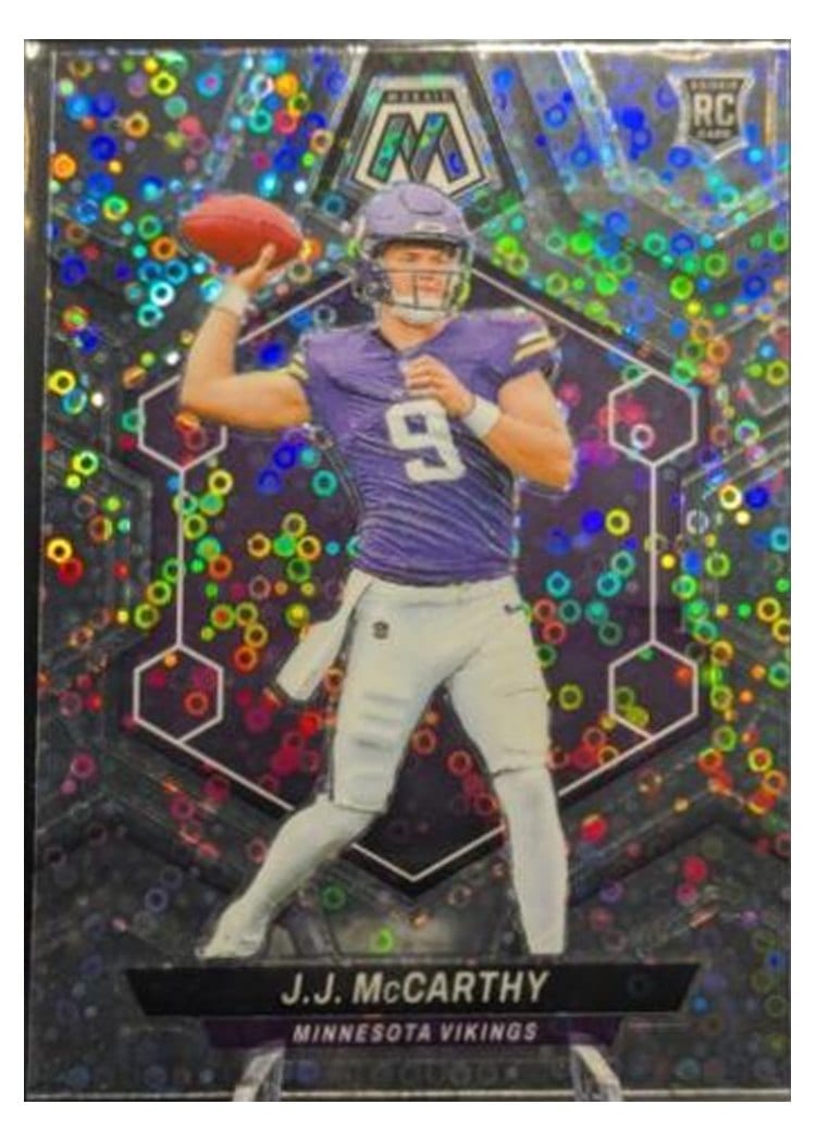 2024 Panini Mosaic Base Set J.J. McCarthy #310 card