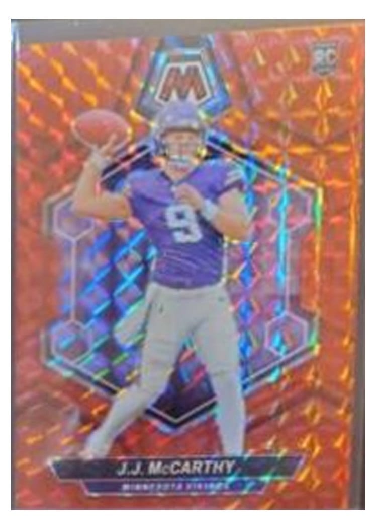 2024 Panini Mosaic Base Set J.J. McCarthy #310 card