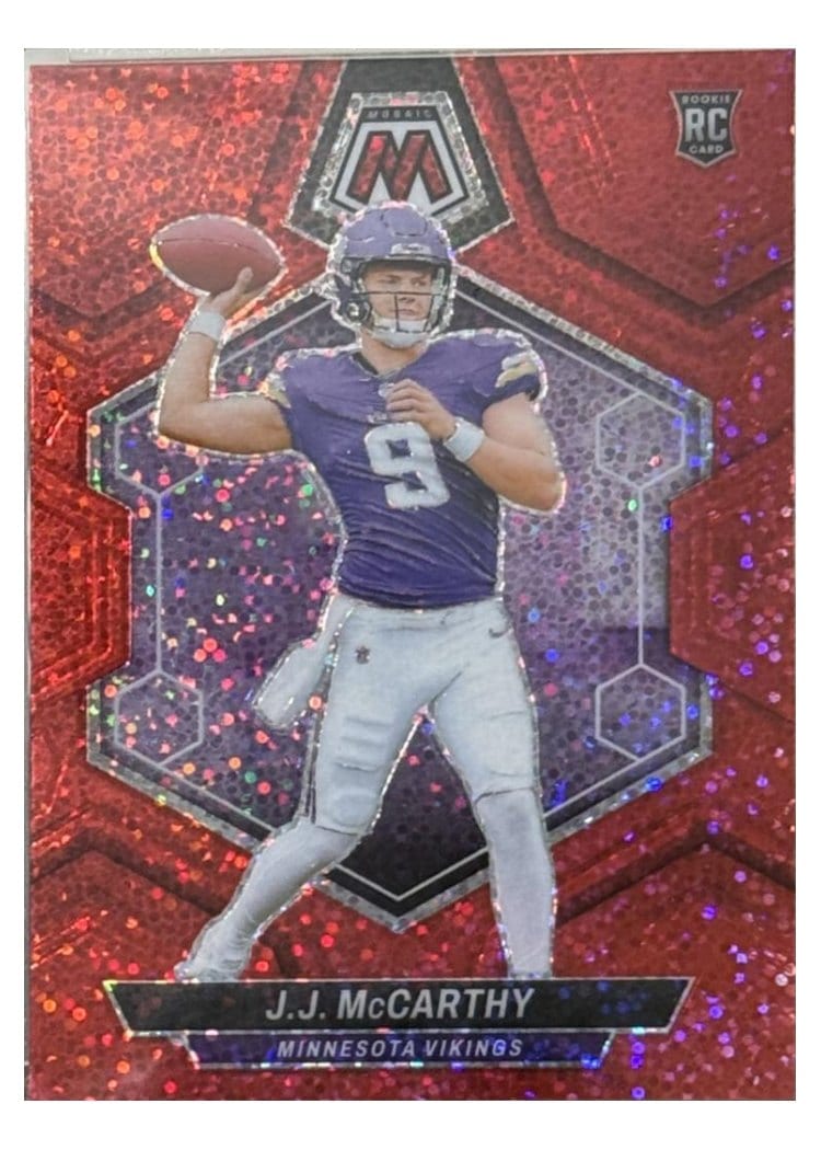 2024 Panini Mosaic Base Set J.J. McCarthy #310 card