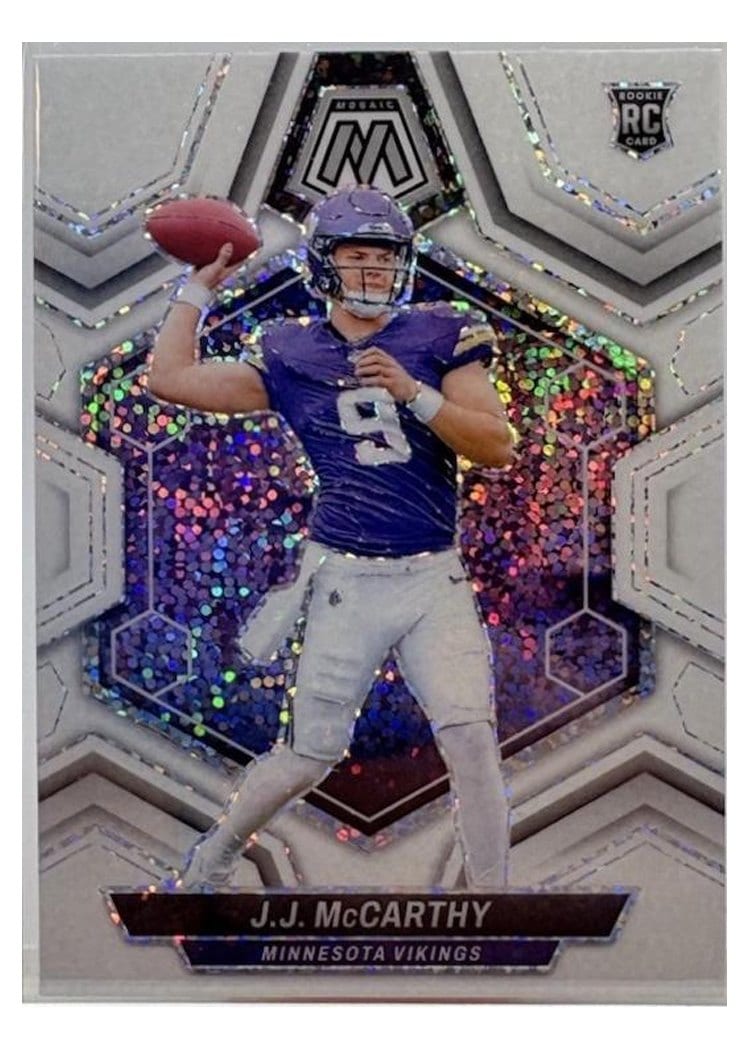 2024 Panini Mosaic Base Set J.J. McCarthy #310 card