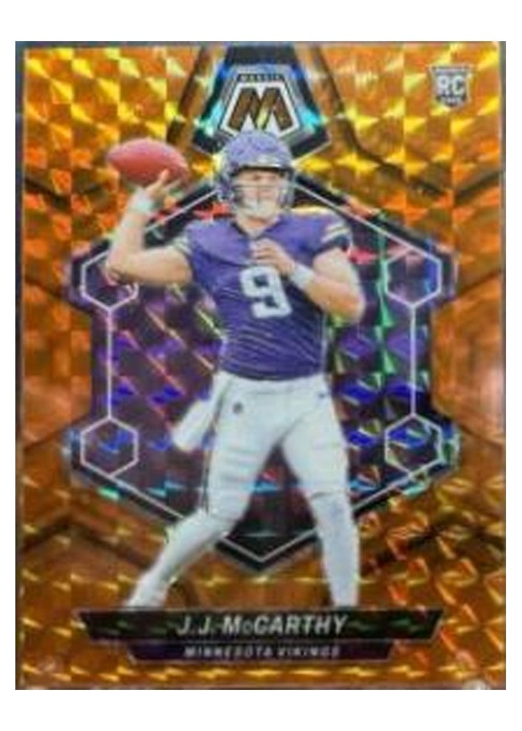 2024 Panini Mosaic Base Set J.J. McCarthy #310 card