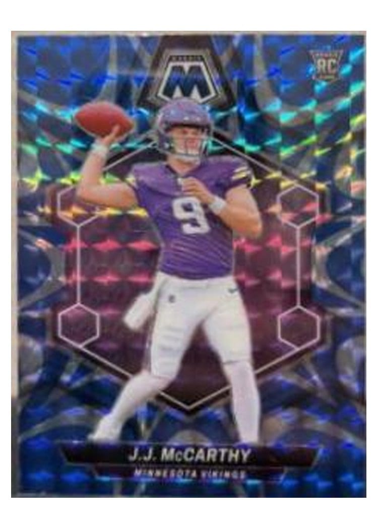 2024 Panini Mosaic Base Set J.J. McCarthy #310 card