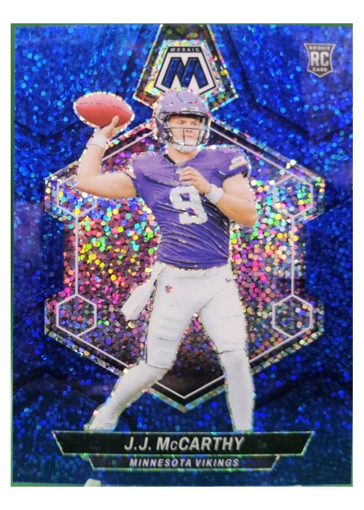 2024 Panini Mosaic Base Set J.J. McCarthy #310 card