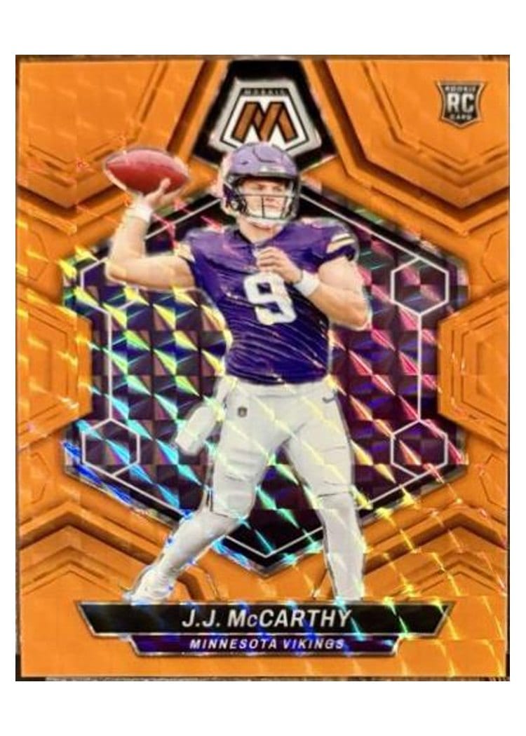 2024 Panini Mosaic Base Set J.J. McCarthy #310 card