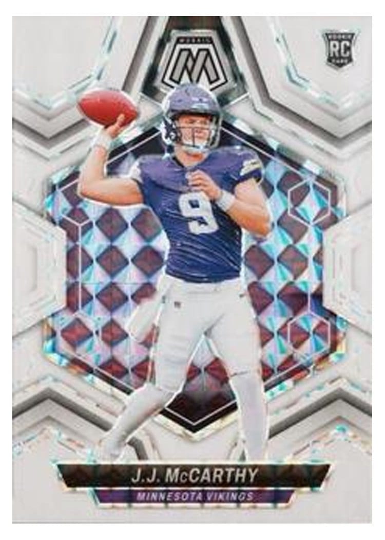 2024 Panini Mosaic Base Set J.J. McCarthy #310 card
