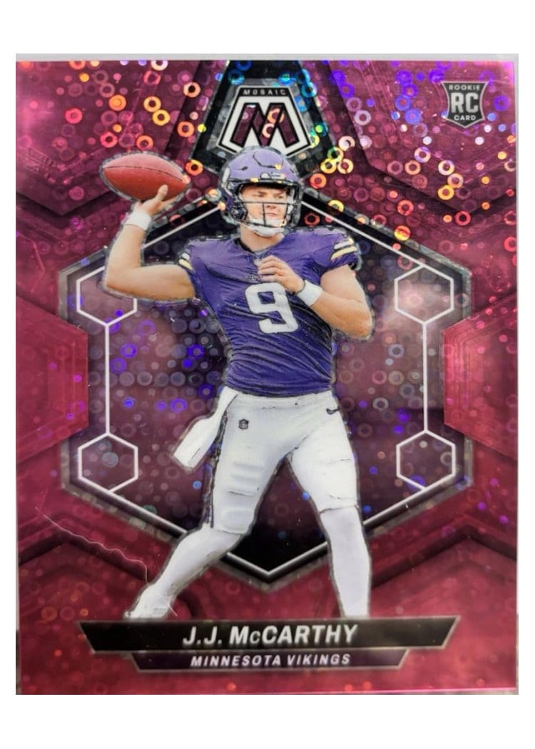2024 Panini Mosaic Base Set J.J. McCarthy #310 card