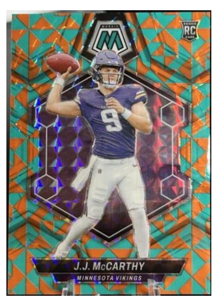 2024 Panini Mosaic Base Set J.J. McCarthy #310 card
