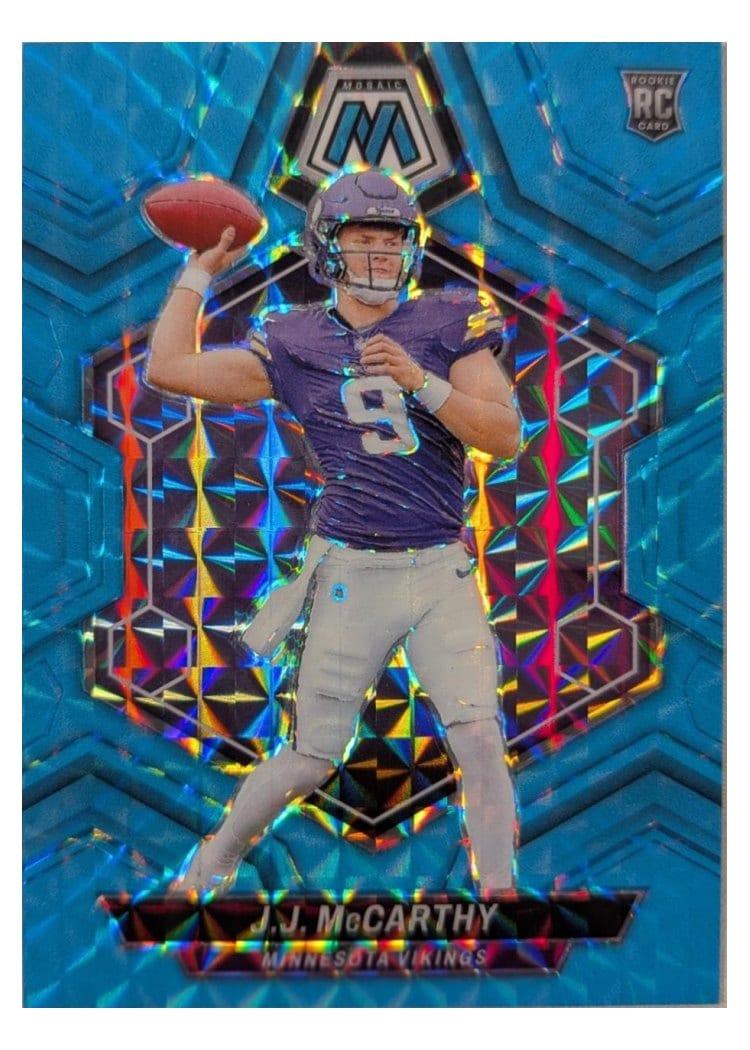 2024 Panini Mosaic Base Set J.J. McCarthy #310 card