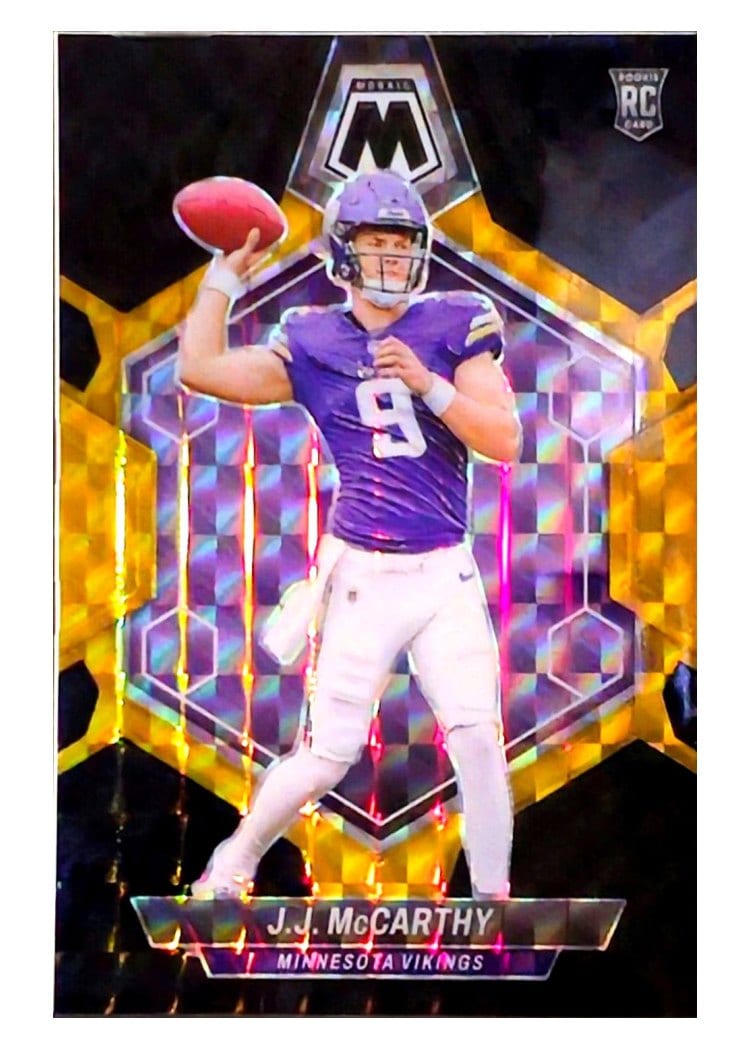 2024 Panini Mosaic Base Set J.J. McCarthy #310 card