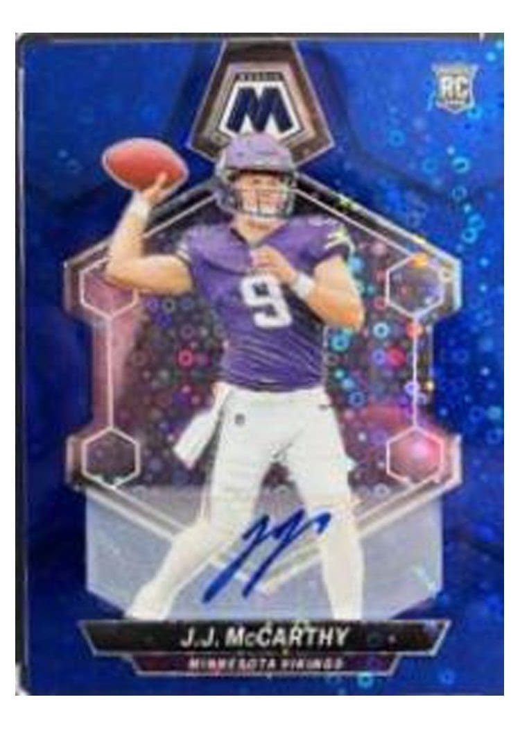 2024 Panini Mosaic Base Set J.J. McCarthy #310 card