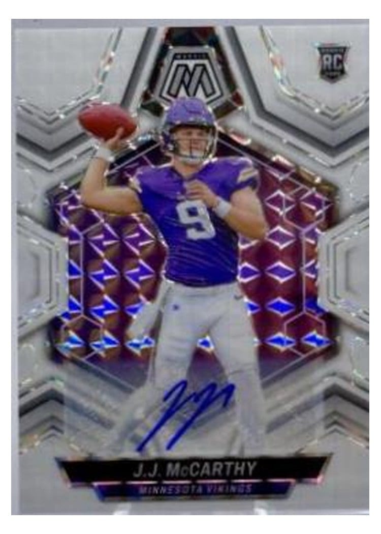 2024 Panini Mosaic Base Set J.J. McCarthy #310 card
