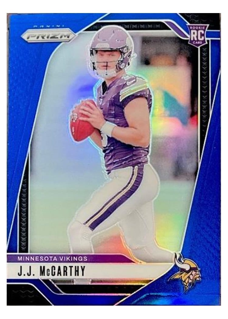 2024 Panini Prizm Base Set J.J. McCarthy #400 card