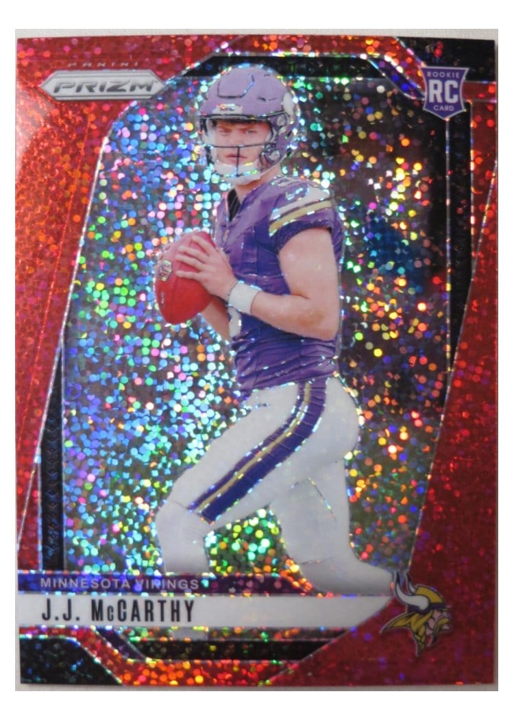 2024 Panini Prizm Base Set J.J. McCarthy #400 card