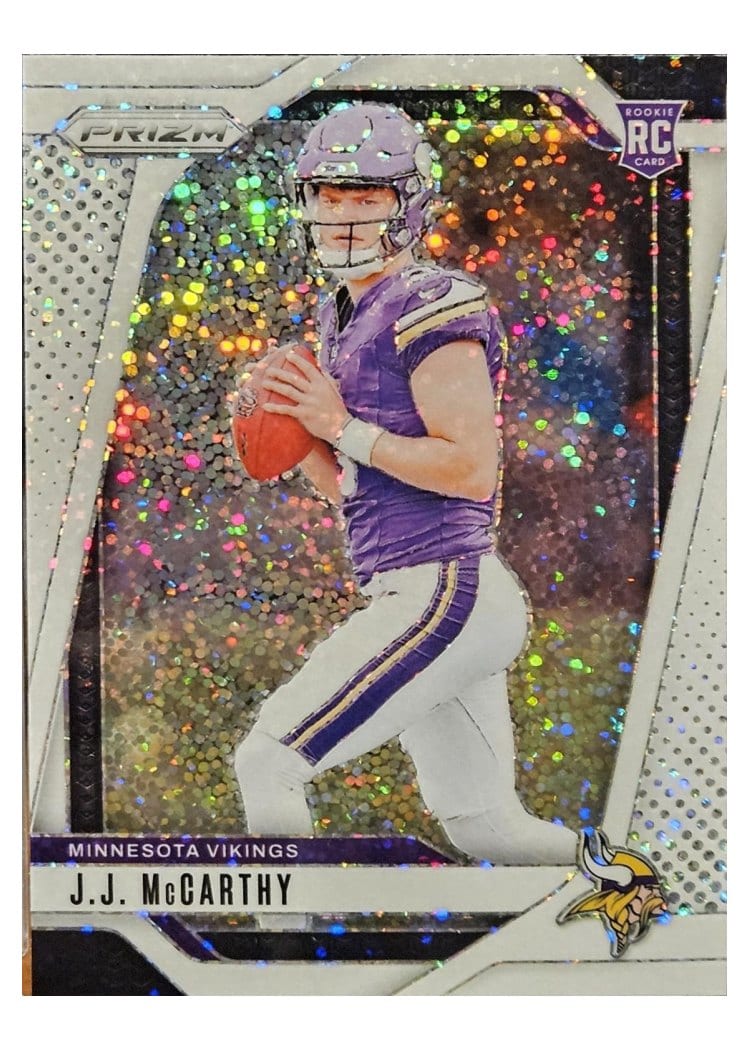 2024 Panini Prizm Base Set J.J. McCarthy #400 card