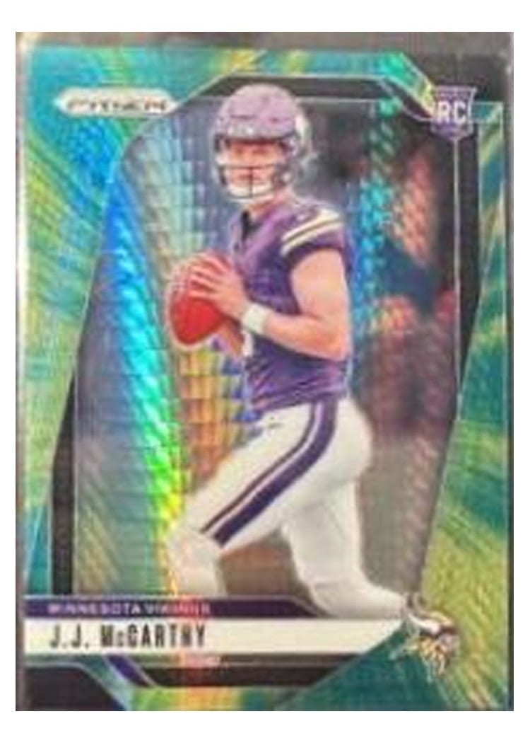 2024 Panini Prizm Base Set J.J. McCarthy #400 card