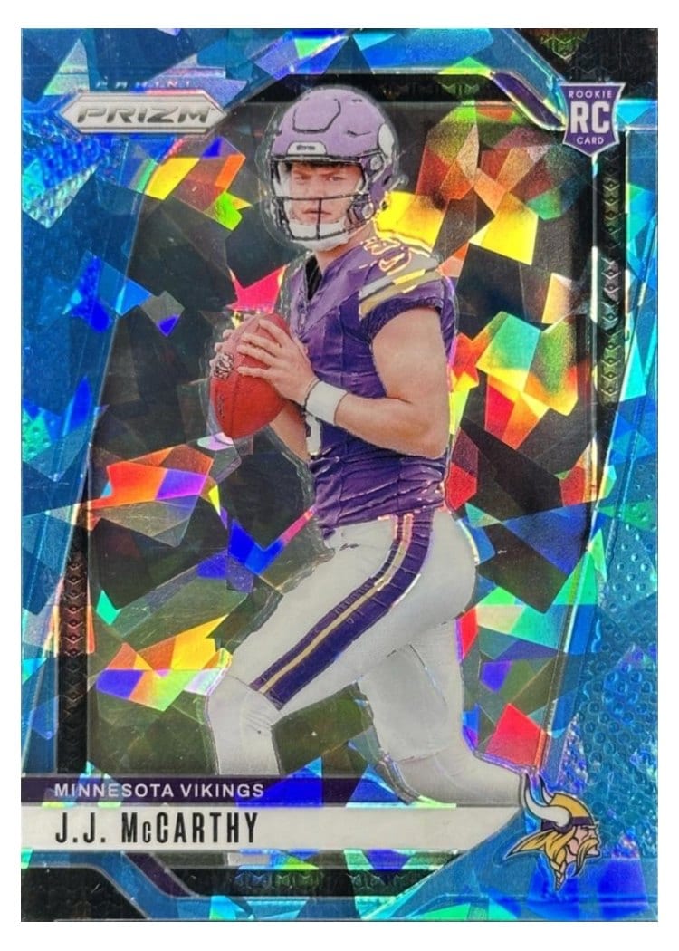 2024 Panini Prizm Base Set J.J. McCarthy #400 card