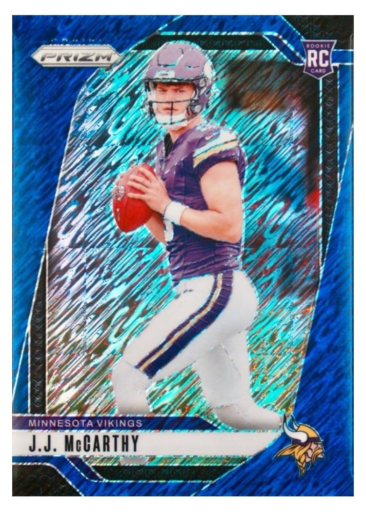 2024 Panini Prizm Base Set J.J. McCarthy #400 card