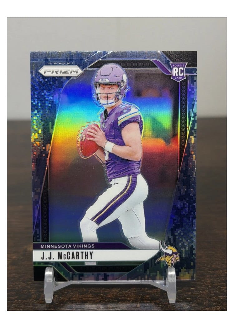 2024 Panini Prizm Base Set J.J. McCarthy #400 card