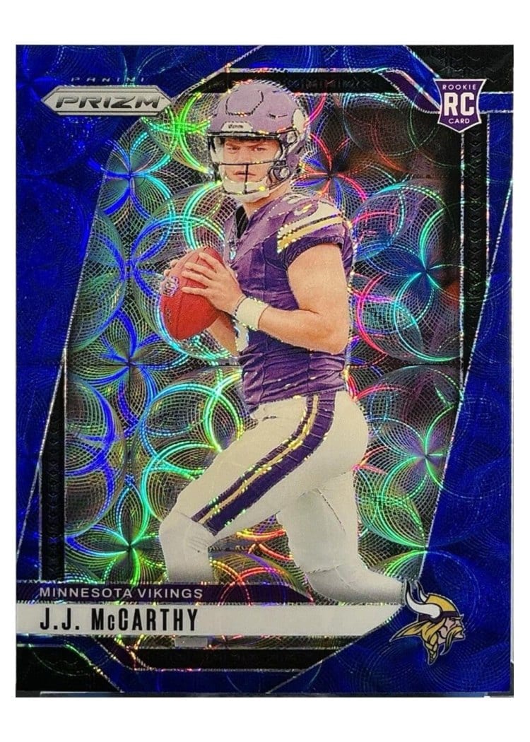 2024 Panini Prizm Base Set J.J. McCarthy #400 card